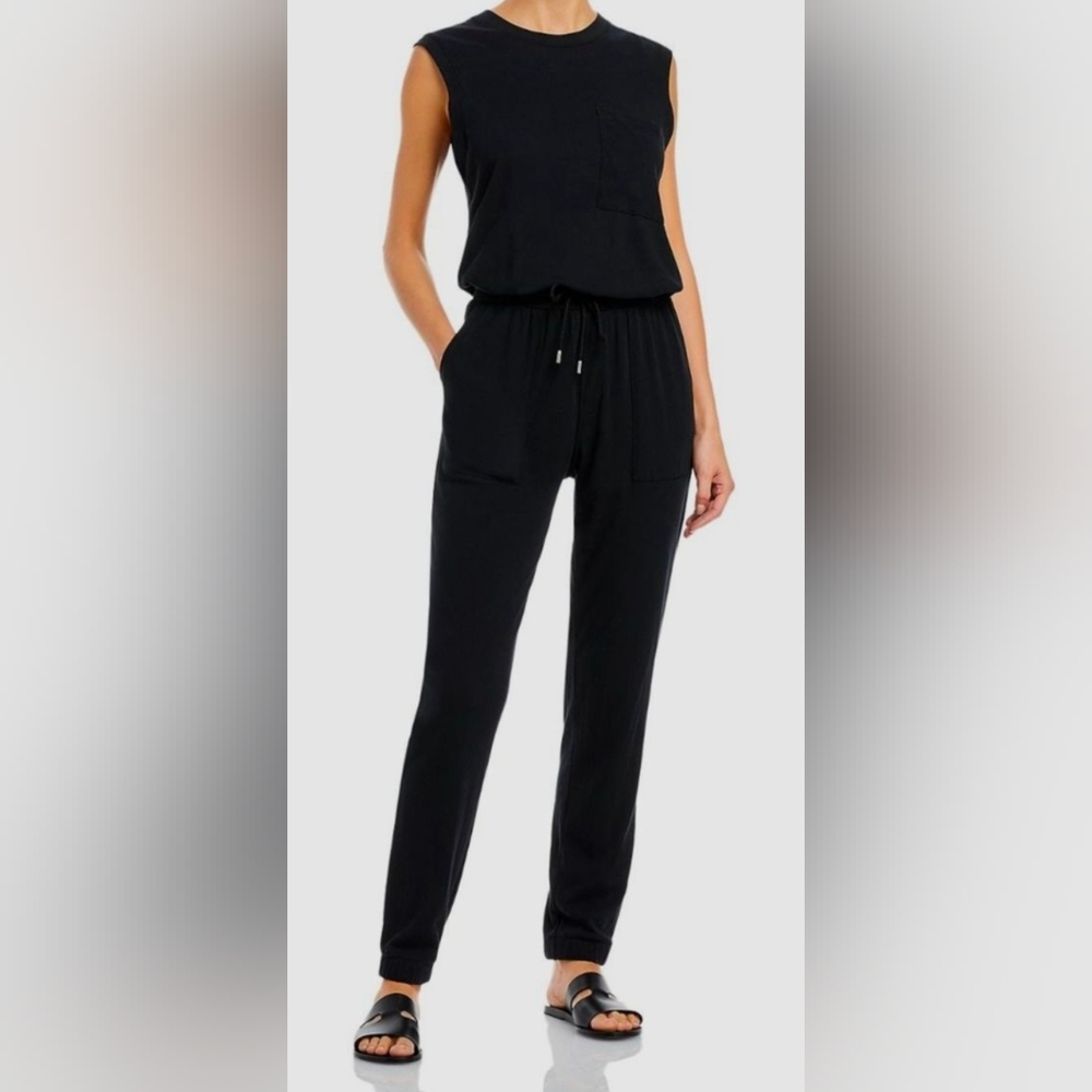 ATM Anthony Melillo Black High Torsion Jumpsuit XS Luxury Minimalist - Picture 6 of 15